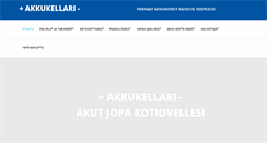 Desktop Screenshot of akkukellari.fi